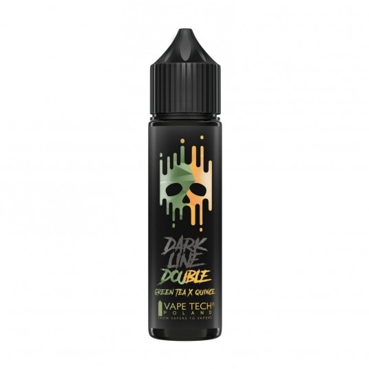 Longfill Dark Line Double 8/60ml - Green Tea Quinc