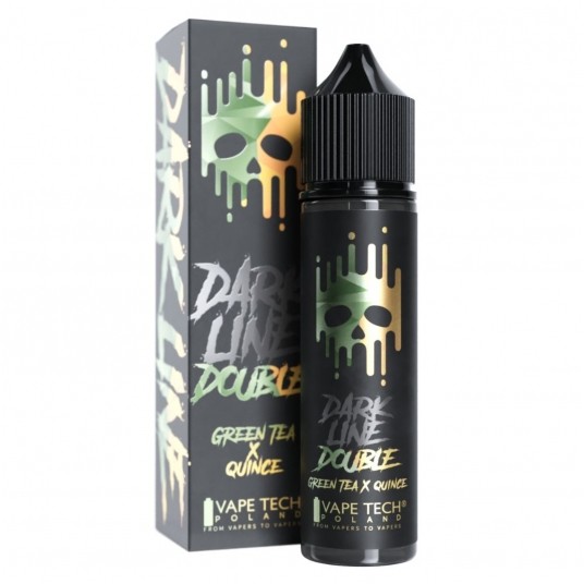 Longfill Dark Line Double 8/60ml - Green Tea Quince