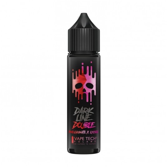 Longfill Dark Line Double 8/60ml - Pomegra. Lychee