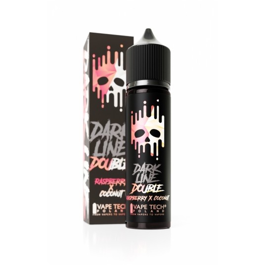 Longfill Dark Line Double 8/60ml - Raspberry Coco.