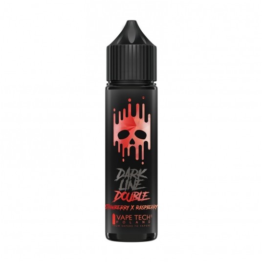 Longfill Dark Line Double 8/60ml - Strawbe. Raspb.