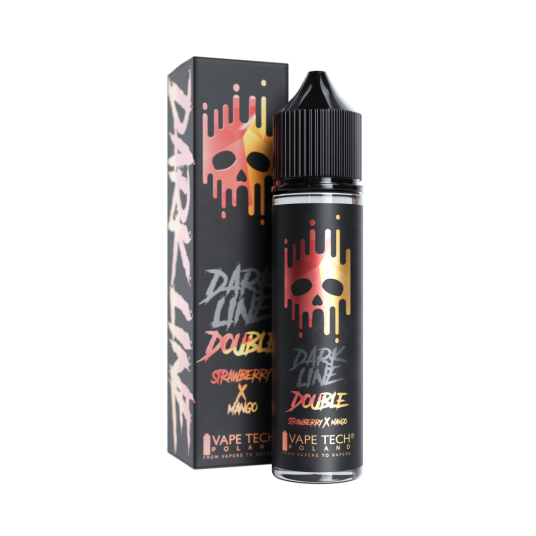 Longfill Dark Line Double 8/60ml - Strawberry Man.