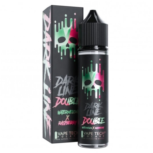 Longfill Dark Line Double 8/60ml - Watermelon Raspberry