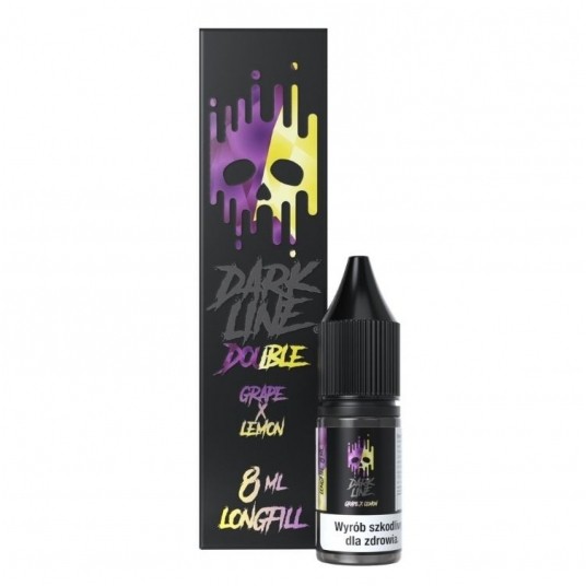 Longfill Dark Line Double 8ml Grape Lemon