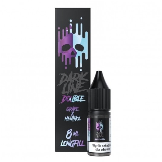 Longfill Dark Line Double 8ml Grape Menthol