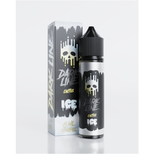 Longfill Dark Line Ice 8/60ml - Cactus