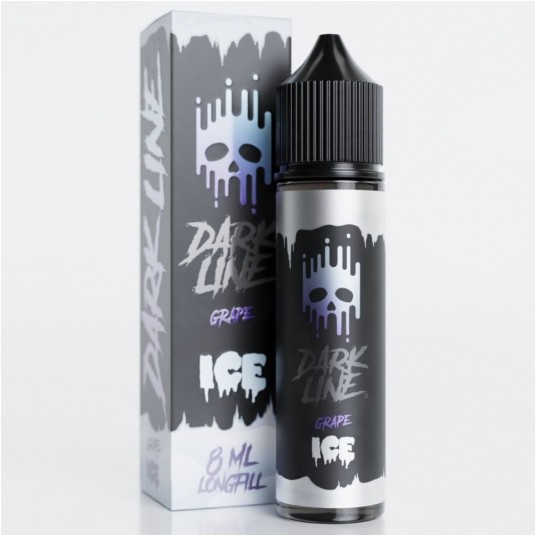 Longfill Dark Line Ice 8/60ml - Grape
