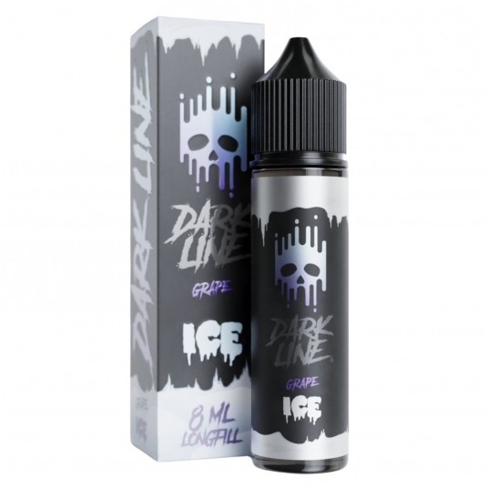 Longfill Dark Line Ice 8/60ml - Grape