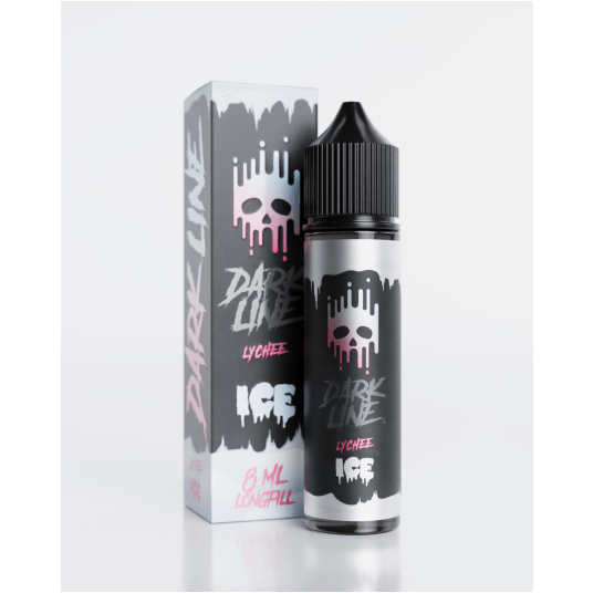 Longfill Dark Line Ice 8/60ml - Lychee