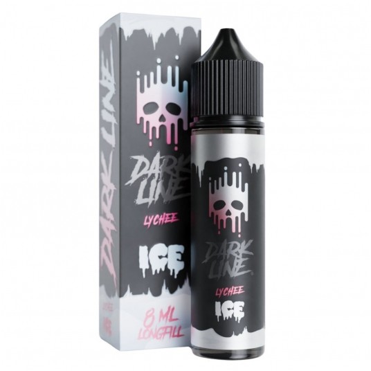 Longfill Dark Line Ice 8/60ml - Lychee