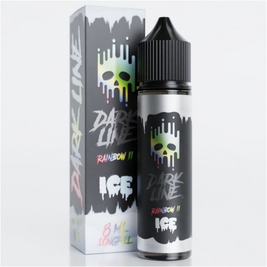 Longfill Dark Line Ice 8/60ml - Rainbow II