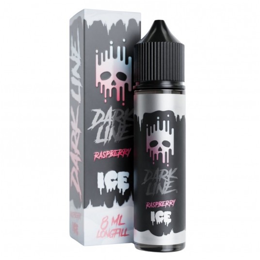Longfill Dark Line Ice 8/60ml - Raspberry