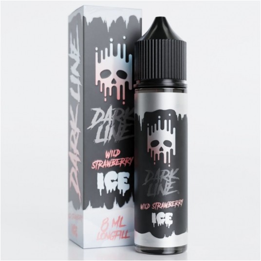 Longfill Dark Line Ice 8/60ml - Wild Strawberry