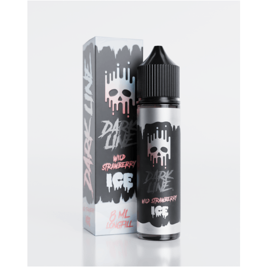 Longfill Dark Line Ice 8/60ml - Wild Strawberry