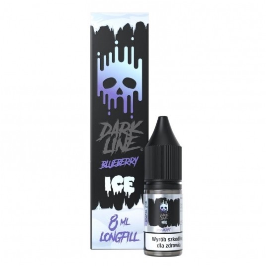 Longfill Dark Line Ice 8ml Blueberry