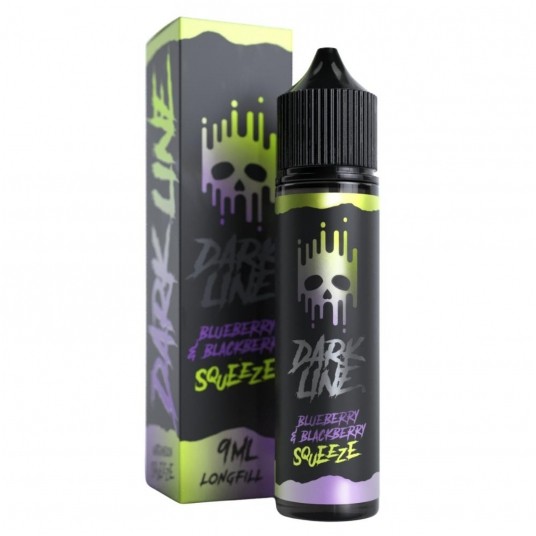 Longfill Dark Line Squeeze 9/60ml - Blueberry Blackberry