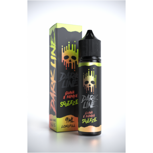 Longfill Dark Line Squeeze 9/60ml - Guava Papaya
