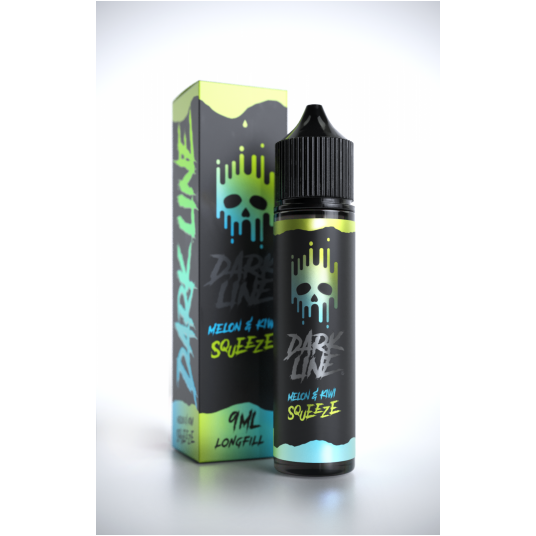 Longfill Dark Line Squeeze 9/60ml - Melon Kiwi