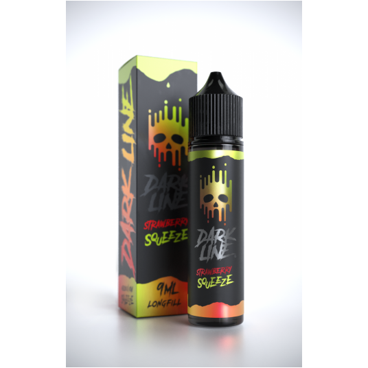 Longfill Dark Line Squeeze 9/60ml - Strawberry