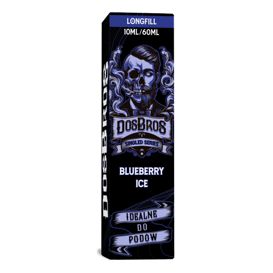 Longfill DosBros 10/60 Blueberry Ice
