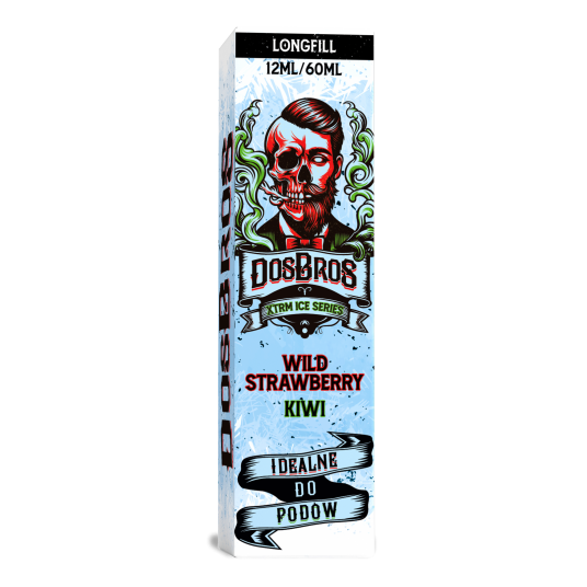 Longfill DosBros 12/60 Wild Strawberry Kiwi