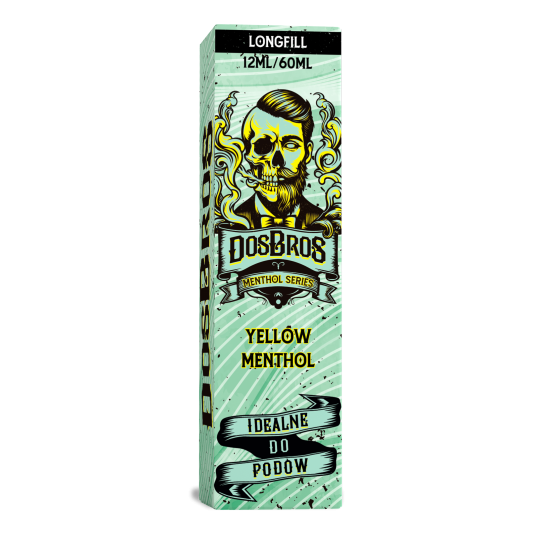 Longfill DosBros 12/60 Yellow Menthol
