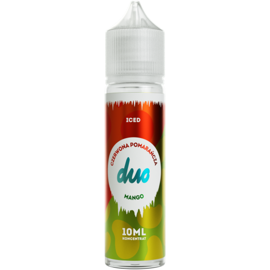 Longfill DUO ICED 10/60ml - Pomarańcza / Mango