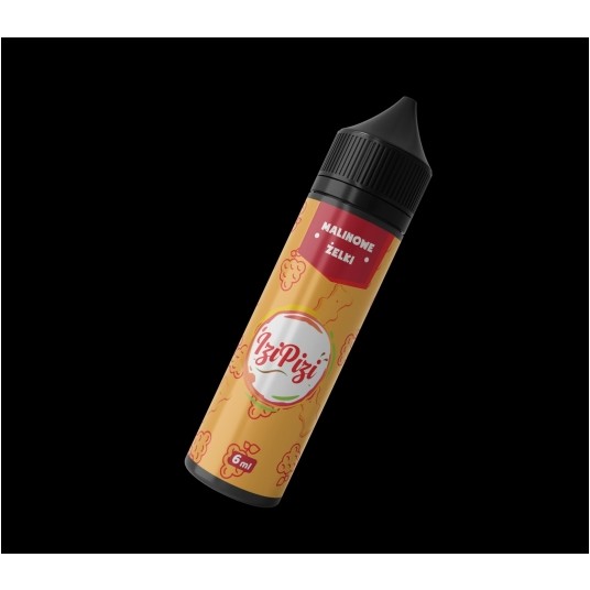 Longfill Izi Pizi 6/60ml - Malinowe żelki ICE