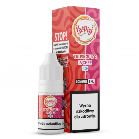 Longfill Izi Pizi 6ml Truskawka Lychee ICE