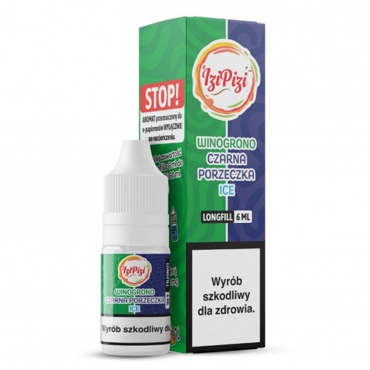 Longfill Izi Pizi 6ml Winogrono Czarna Porzecz ICE
