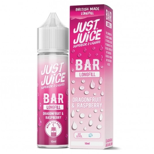 Longfill Just Juice 10/60ml Dragonfruit Raspberry