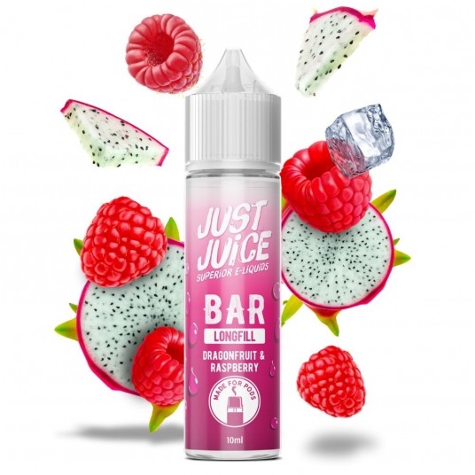 Longfill Just Juice 10/60ml Dragonfruit Raspberry