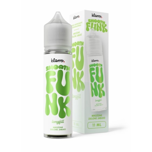 Longfill Klarro Smooth Funk 11/60 - Mrożone Zielone Jabłko