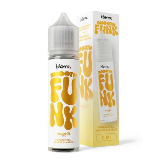 Longfill Klarro Smooth Funk 11/60 - Pomarańcza Ananas & Mango