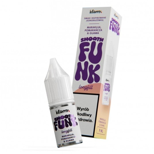 Longfill Klarro Smooth Funk 9ml Marakuja Pomarańcza Guawa