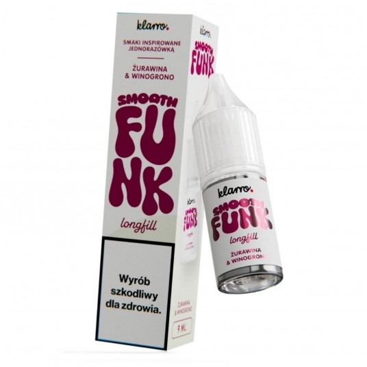 Longfill Klarro Smooth Funk 9ml Żurawina Winogrono