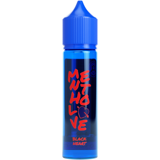 Longfill MENTHOLOVE 12/60ml - Black Heart