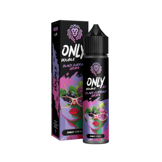 Longfill Only Double 6/60 Blackcurrant Grape