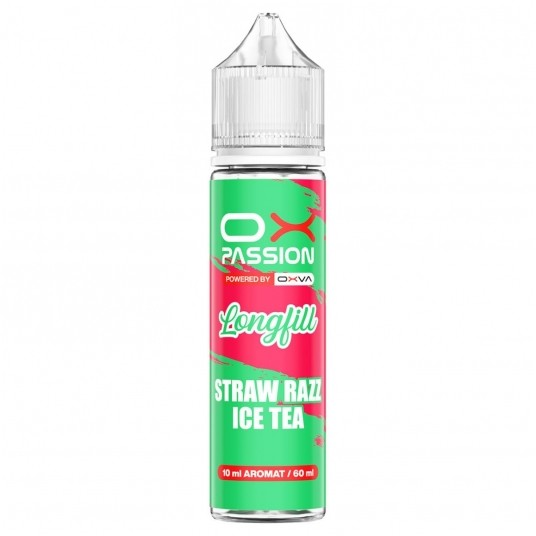 Longfill OX Passion 10/60 Straw Razz Ice Tea