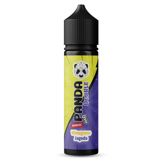 Longfill Panda Double 10/60 - Winogrono & Jagoda