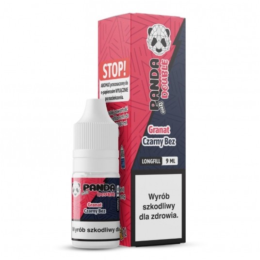 Longfill Panda Double 9ml Granat Czarny Bez