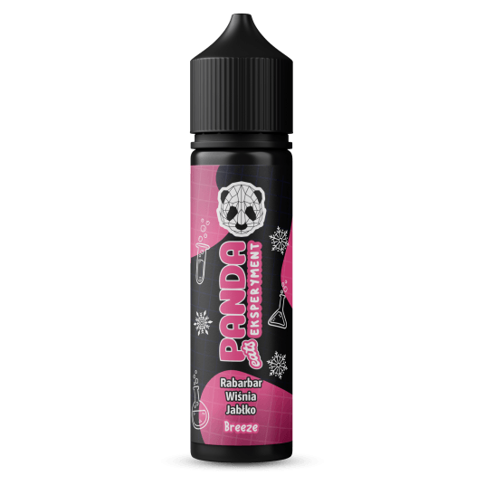 Longfill Panda Eksperyment 10/60 - Rabarbar & Wiśnia & Jabłko