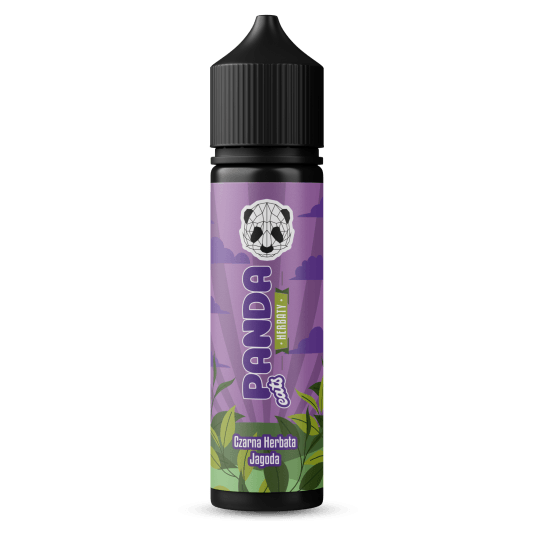Longfill Panda Herbaty 10/60 - Czarna Herbata & Jagoda