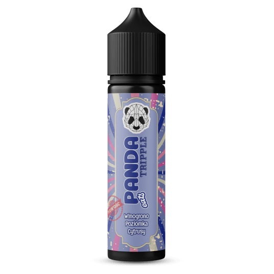 Longfill Panda Tripple 10/60 - Winogrono & Poziomka & Cytrusy