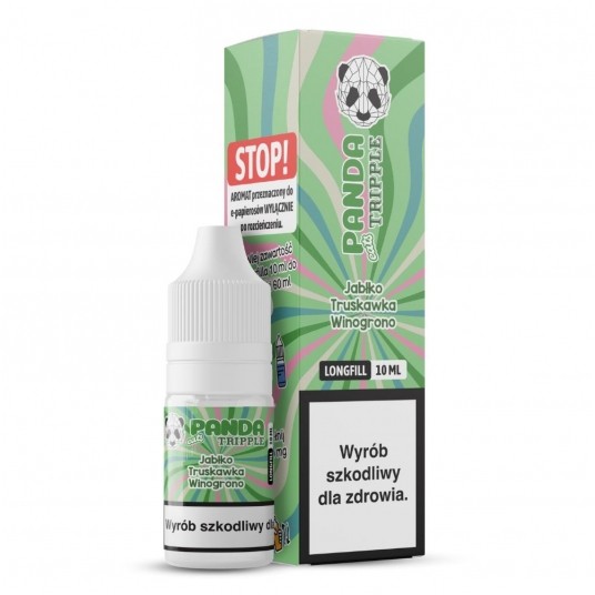 Longfill Panda Tripple 10ml Jabłko Truskawka & Winogrono