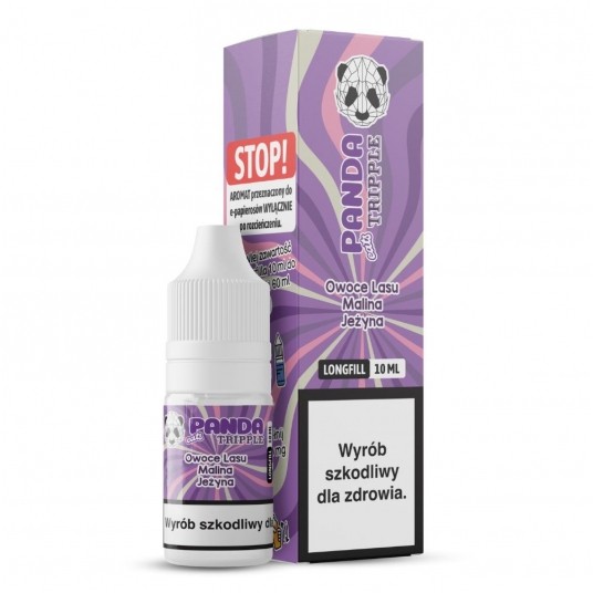 Longfill Panda Tripple 10ml Owoce Lasu Malina & Jeżyna