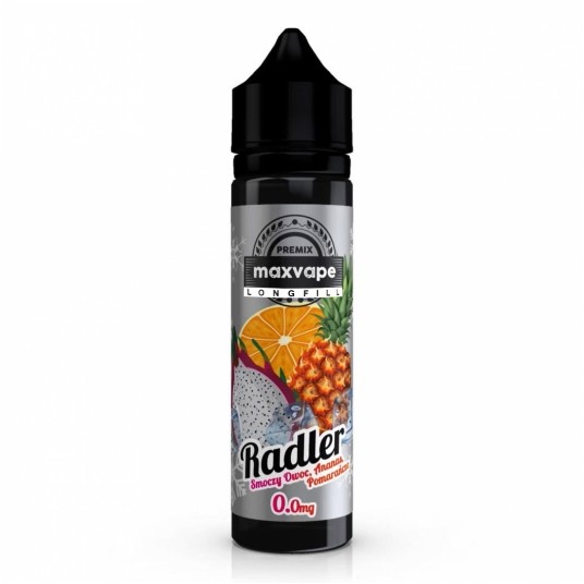 Longfill Radler 10/60ml - Smoczy Owoc Ananas Pom.