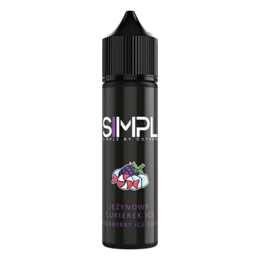 Longfill SIMPL 5/60ml - Jeżynowy Cukierek Ice