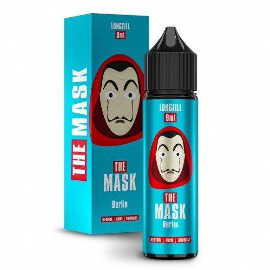 Longfill The Mask 9/60ml Berlin - Menthol Anise Liquorice