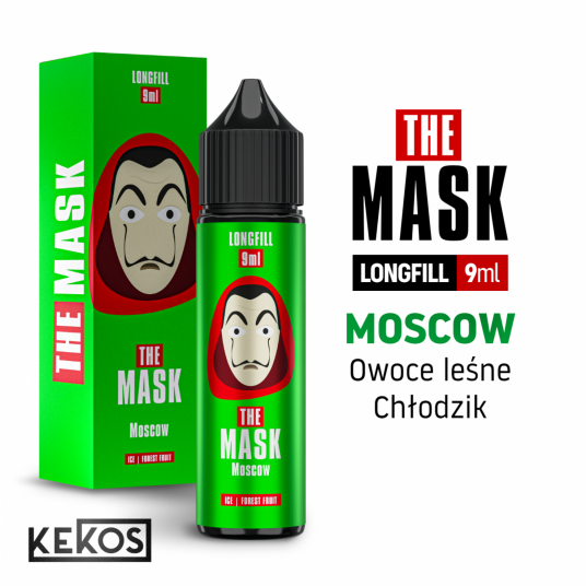 Longfill The Mask 9/60ml Moscow - Ice Forest fruit